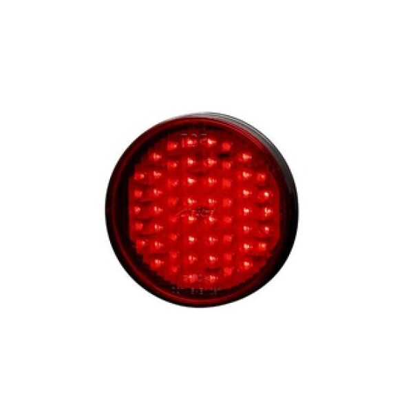 4 Round Led Red Stop/Turn/Tail A-Series